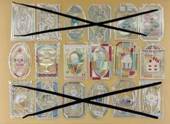 ステンドグラスステッカー GLASS PARLOR グラスパーラー