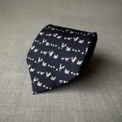 極美品 Salvatore Ferragamo シルクネクタイ イタリア製