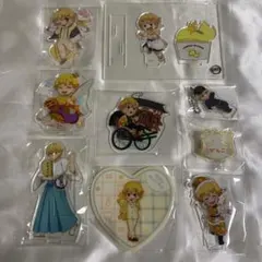 鬼滅の刃　我妻善逸　アクリルスタンド　コースター　まとめ売り　9点