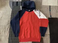 80s adidas vtg スウェット パーカー マルチカラー rundmc
