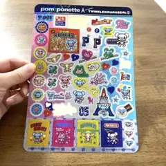 pom ponette キャラクターシール シート