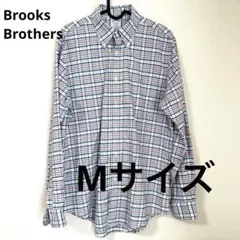 ブルックスブラザーズ チェック柄メンズ長袖シャツ