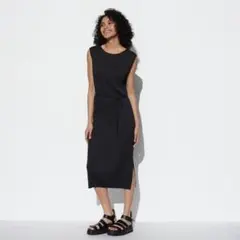 ◇◇③新品UNIQLO プリーツワンピース/ノースリーブ
