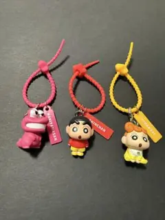 ユ*ミ様 クレヨンしんちゃん カラフルマルチチャーム 3点セット