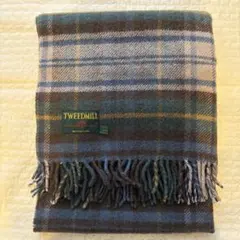 TWEEDMILL ツイードミル　チェック柄 ストール