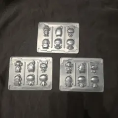 サンリオ　なかよしシールグミ　型　Bのみ　3点セット