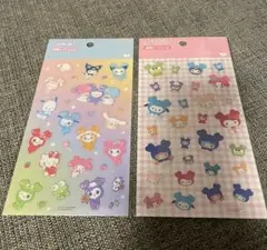 か*ん様 TWICEサンリオコラボ　透明シートシール２点セット