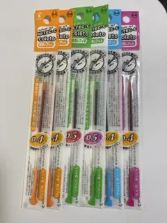 ハイテックCコレト　替え芯 レフィル　6色セット 0.3-0.5mm ピロット