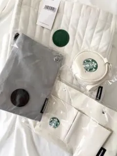 【新品】スターバックス トートバッグ、グッズおまとめ4点
