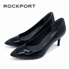 【美品✨】ROCKPORT ロックポート エナメル パンプス ネイビーのサムネイル