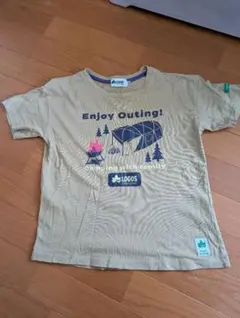 LOGOS キッズ Tシャツ 130 ベージュのサムネイル