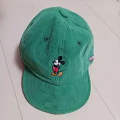 キャップ 帽子 ミッキーマウス キッズ コーデュロイ ディズニー