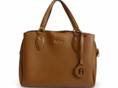 FURLA フルラ 2WAY ハンドバッグ トートバッグ ブラウン 茶のサムネイル