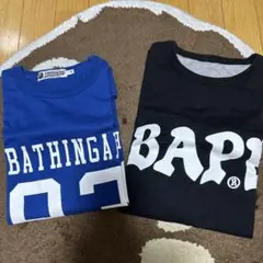 2枚セット APE エイプ Tシャツ Mサイズのサムネイル