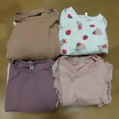 フタフタ トレーナー 長袖シャツ　90cm　4枚　保育園