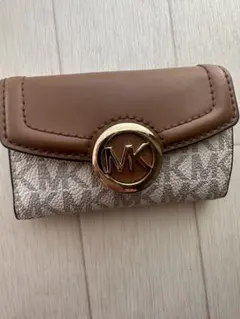 Michael Kors キーケース ブラウン/ベージュ
