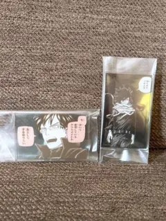 ヒロアカ 原画展 名言アクリルバッジ 相澤消太 飯田天哉