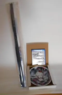 カリギュラ本体　GOO購入特典のタペストリーとランチプレート