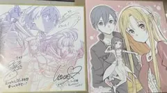 ソードアートオンライン アスナ SAO くじ引き堂 スペシャルミニ色紙