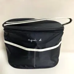 《未使用品》agnes b ポーチ　アニエスベー　コスメ、化粧ポーチ　小物入れ黒