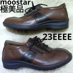 極美品【ムーンスターイブ 】 コンフォートシューズ23 EEEE