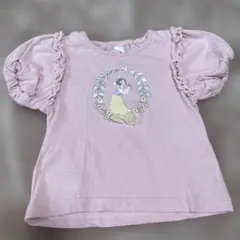 【cottoli】Tシャツ　ピンク　95cm 白雪姫