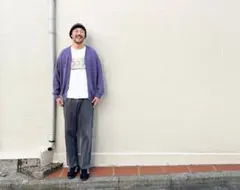 SUNDAYS BEST COTTON KNIT CARDIGAN/PURPLE