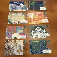 Starbucks Card 8枚セット 限定デザインのサムネイル
