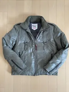 1回着用 Lサイズ 2000年代 ダウンジャケットトリプルファイブソウル Y2K