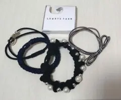 4セット ヘアゴム LOWRYSFARM
