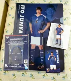 一番くじ サッカー日本代表ver. E賞 G賞 H賞 伊東純也 3種セット