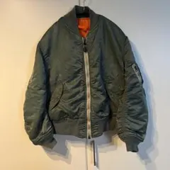 【VINTAGE】MA-1 フライトジャケット IDEALアルミジップ