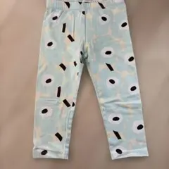 marimekko 水色花柄パンツ 80〜86cmのサムネイル
