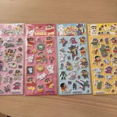 海外正規品クレヨンしんちゃん シールセット 4シート