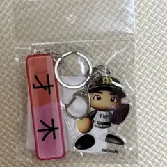 阪神タイガース 才木浩人 35 パワプロ コラボ アクリルキーホルダー