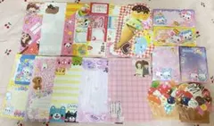 平成女児 メモ帳 バラメモとシールセット 平成ファンシー 平成レトロ