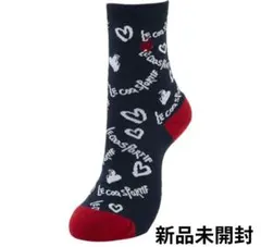 ルコックゴルフ 手書きロゴ柄 ショートソックス