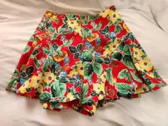 花柄フレアショートパンツ Mサイズ