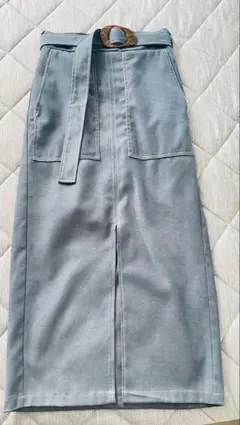 リゼクシー　スエード風 タイトスカート