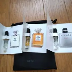 CHANEL N°5 & ALLURE SPORT サンプル３点セット