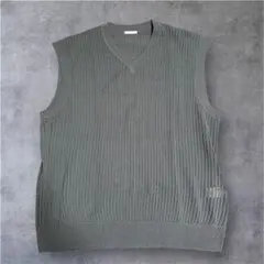 GU ウォッシャブルメッシュニットベスト