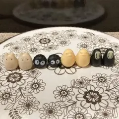 8個　ミニチュアマスコット　千と千尋の神隠し　となりのトトロ　ジブリ