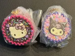 サンリオ　キティー　クロミ　平成女児チョコキーホルダー　2個セット