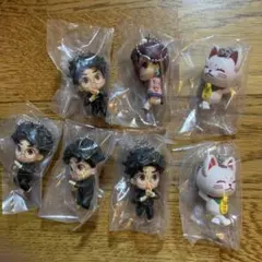 ダンダダン　でふぉフィグ　キーホルダー　オカルン　モモ　ターボババア　招き猫