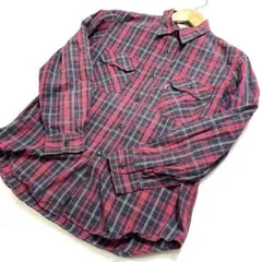 LEVI’S RedTab 赤黒チェック長袖シャツ M