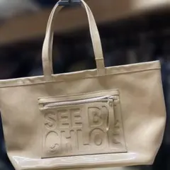 SEE BY CHLOE トートバッグ ベージュのサムネイル