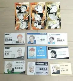 ハイキュー　ファンパーク　名刺　シールプリントコレクション　まとめ売り　日向