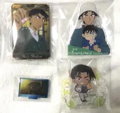 名探偵コナン　服部平次　江戸川コナン　アクリルスタンド