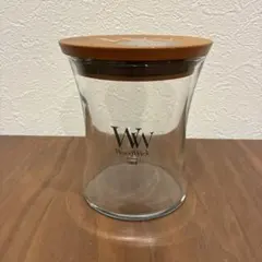 WoodWick LINEN 空き瓶　キャンドルホルダー　小物入れ アロマ