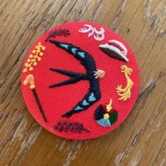 ジブリ 刺繍ブローチ ハウル